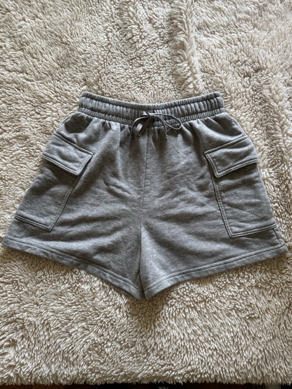Wild Fable Gray Cargo Lounge Shorts Size Small